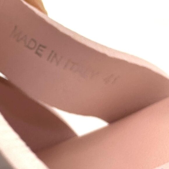 PRADA Monolith Triangular Logo Rubber Fisherman Flat Sandals Shoes Pink - Picture 14 of 16